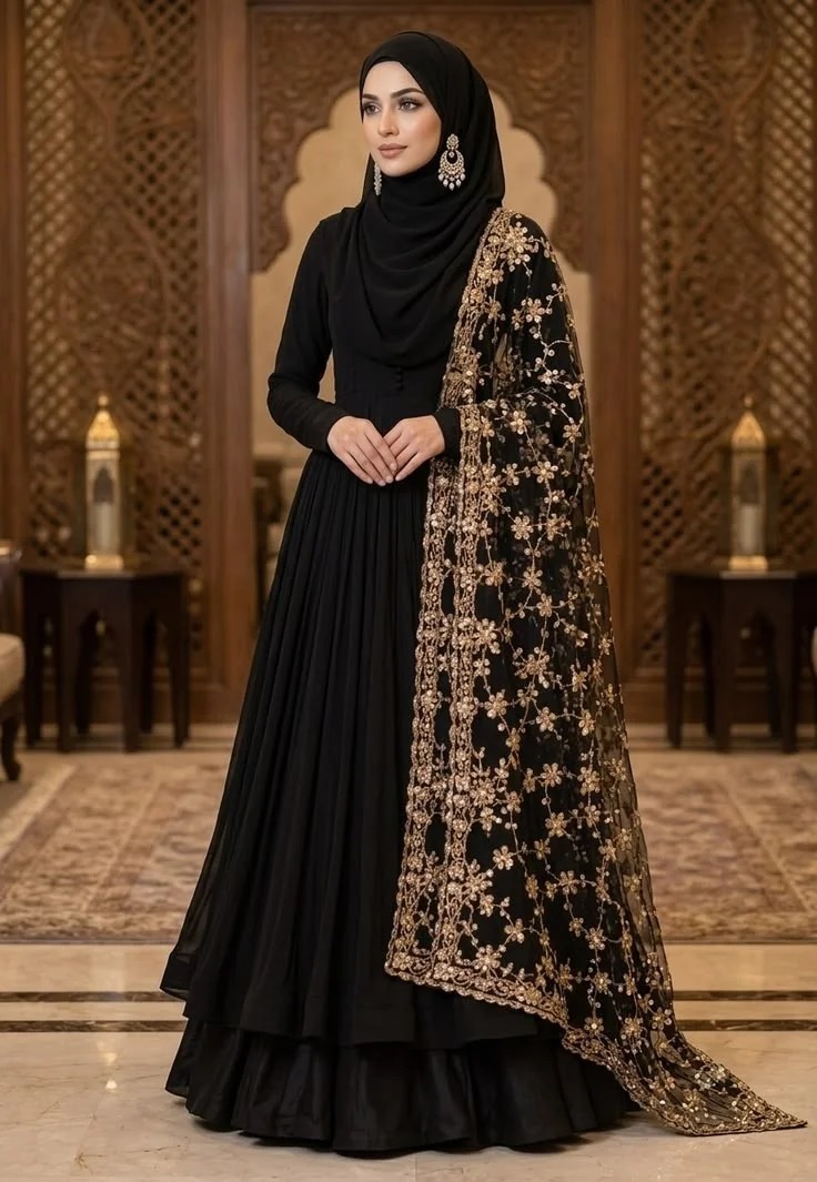 Party Wear Abaya